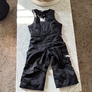 The North Face toddler baby kids Black Snow Bib ski snowboard pants 2T